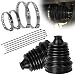 Stitokg Axle CV Boot Repair Kit 2 Pack 19mm24mm Silicone CV Joint Boot Replacement for Toyota Camry RAV4 Highlander Other Vehicles With 4 Stainless Steel Clamps 6 Cable Ties - Image 2