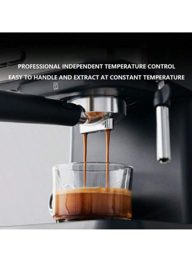 Espresso Coffee Maker Machine with Milk Frothing 20 Bar 850W 1.5L, CM3020-Silver/Black - Image 3