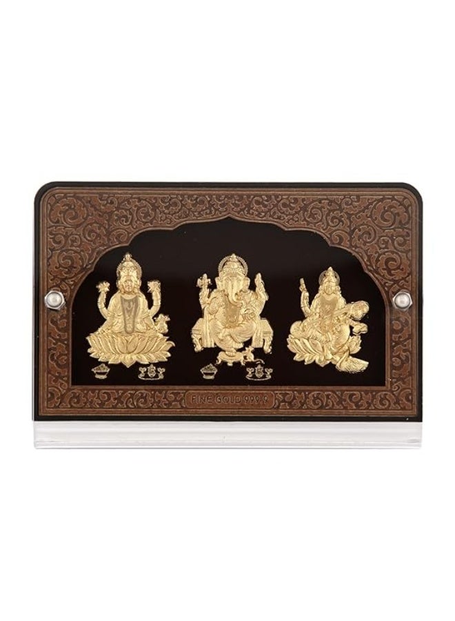 خشبو جويلز 24 قطعة من الذهب الخالص ثلاثي الألوان فارمان - Image 1