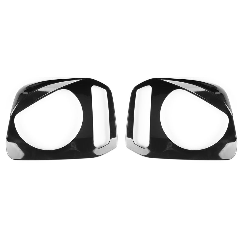 Headlight Trim Moulding Left Right Headlamp Frame - Unique Exterior Look Headlight Lens Protection for Suzuki Jimny 2007-2015 - Image 1