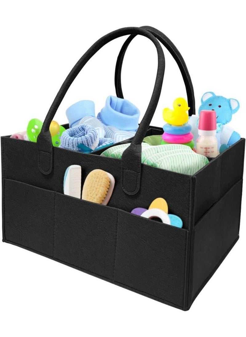 Foldable Portable Felt Organizer Bag Black Color - pzsku/ZCB5C9D62101CF197CB14Z/45/_/1729236161/b9f7bc77-a767-4477-baf8-8734e91542fd