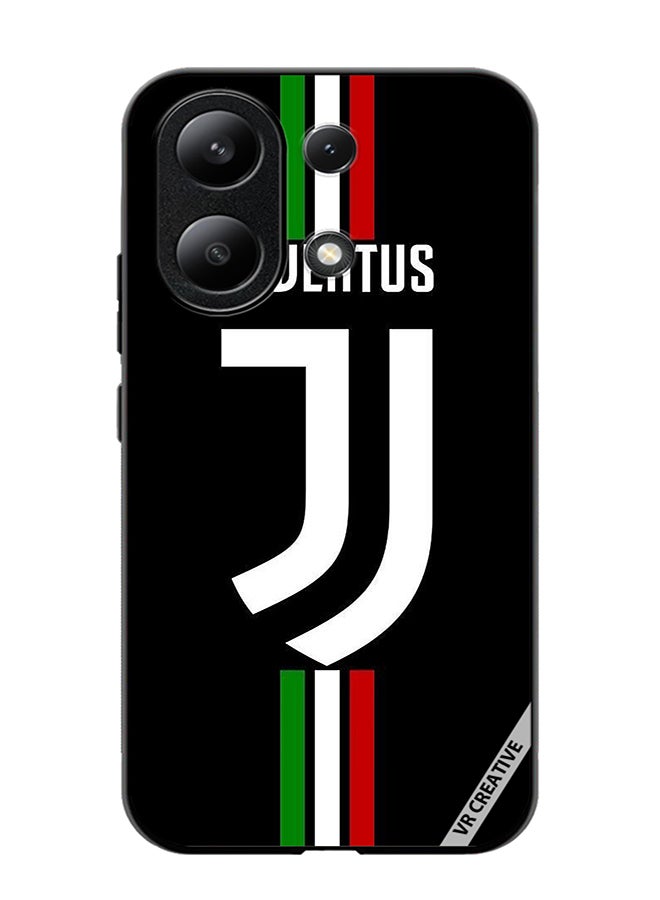 VR CREATIVE Protective Case Cover For Xiaomi Redmi Note 13 4G Juventus Design Multicolour - Image 1