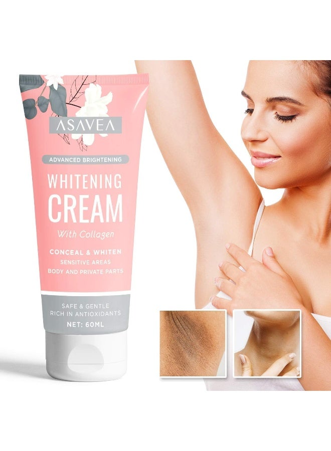 CoCo-Shop ASAVEA Whitening Cream with Collagen - Image 2