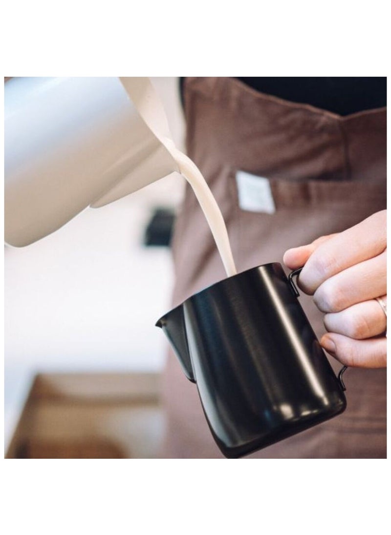 Rhino Coffee Gear - Stealth Milk Pitcher, Professional Pouring Spout, Polished Non-Stick Coating, Stainless Steel, 32oz (950ml) - Black - Image 1