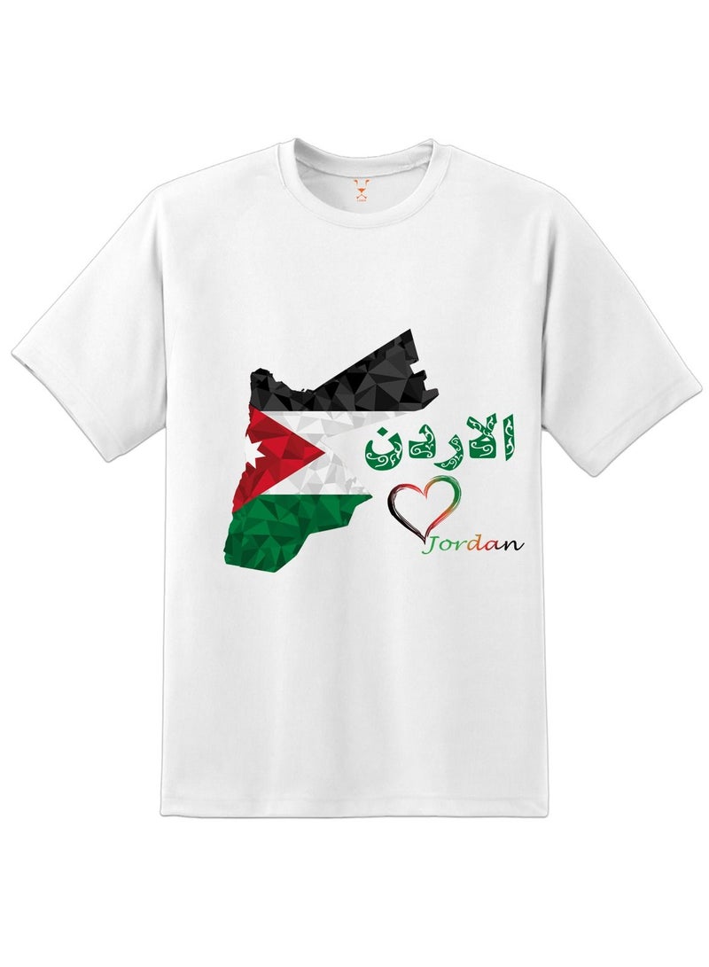 T shirt short sleeve with a picture of Football Championship Jordan
