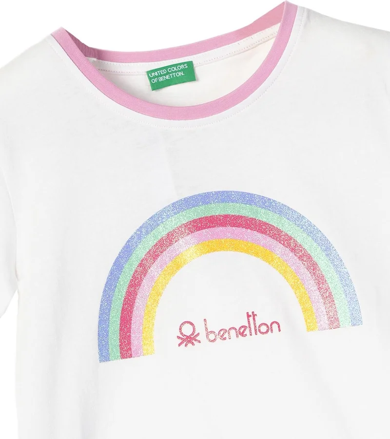 UNITED COLORS OF BENETTON Girls' Tshirt BNT-G21237