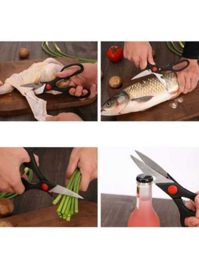 Generic 3-in-1 Kitchen Scissor Multi-Purpose  - Image 2
