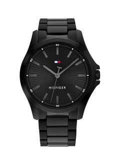 TOMMY HILFIGER ROUND ANALOG MEN'S BLACK CASE WATCH - 1710680 - pzsku/ZCB5D34A869B9D0BF549AZ/45/_/1738736795/a8db9cb2-4445-4303-91f8-0f10d227c02f