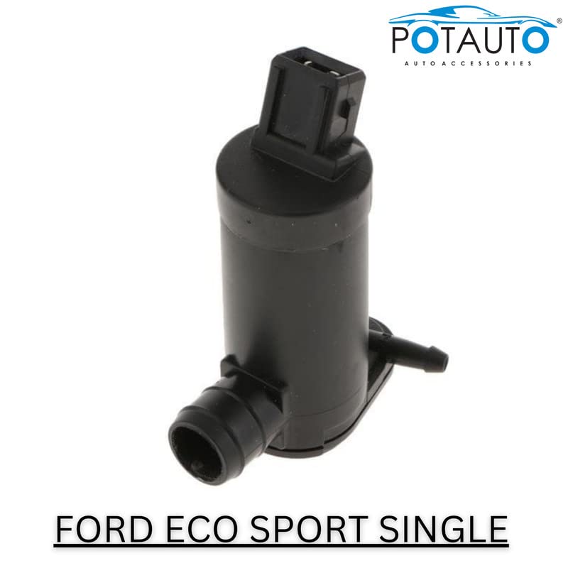 Potauto Wiper Motor Spray Pump for Clear Visibility Compatible for FORD ECO SPORT SINGLE |F725 - Image 2
