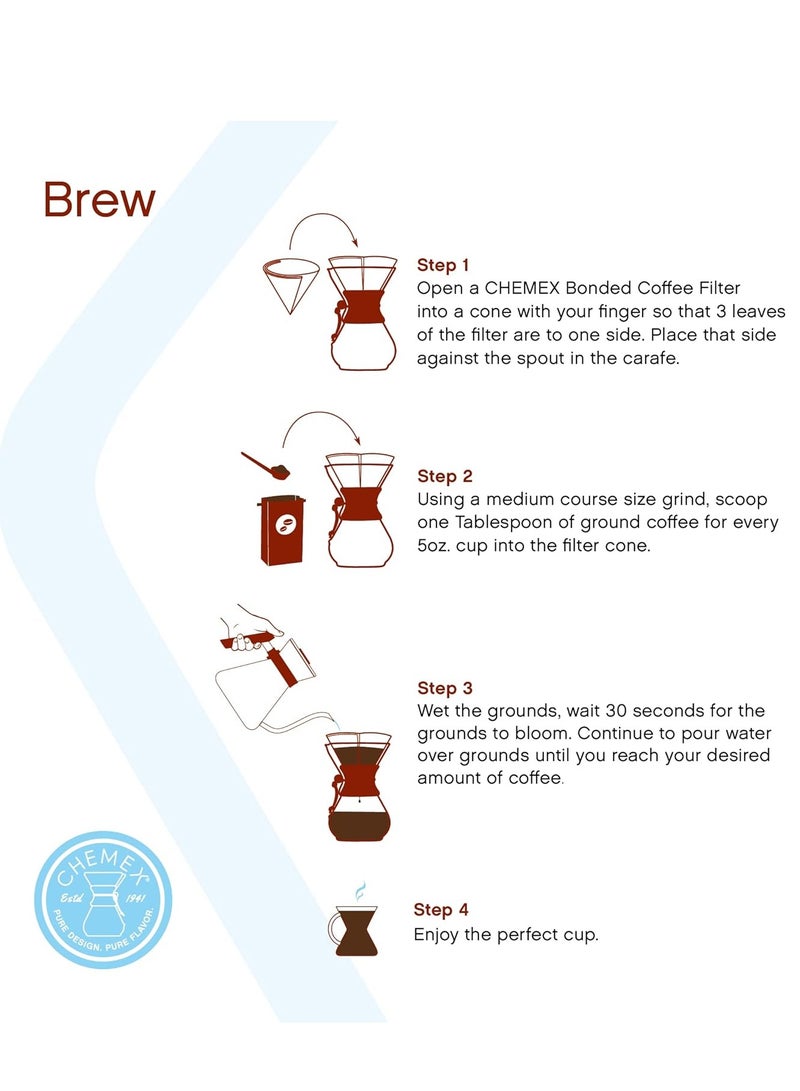 كيميكس كيمكس سعة 1-6 أكواب صانع القهوة - Image 4