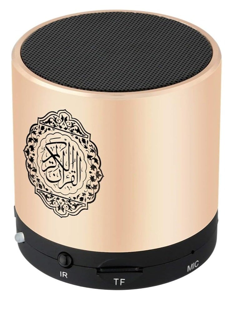 New Digital Quran Player Speaker With Remote Control GOLD - Image 2