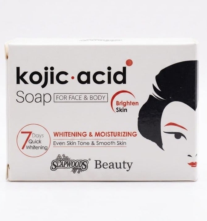 Kojic Acid Soap For Whitening And Moisturizing Face And Body, 100 grams