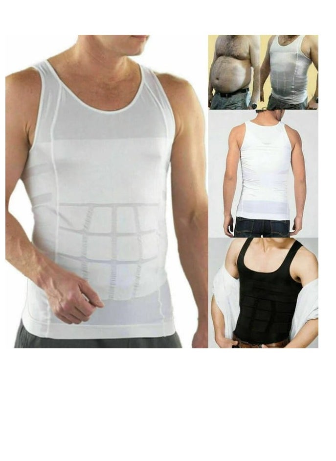 BAIG Men corset body shaper slimming wraps tummy shaper vest belly waist girdle shapewear underwear weight loss product  - Image 1