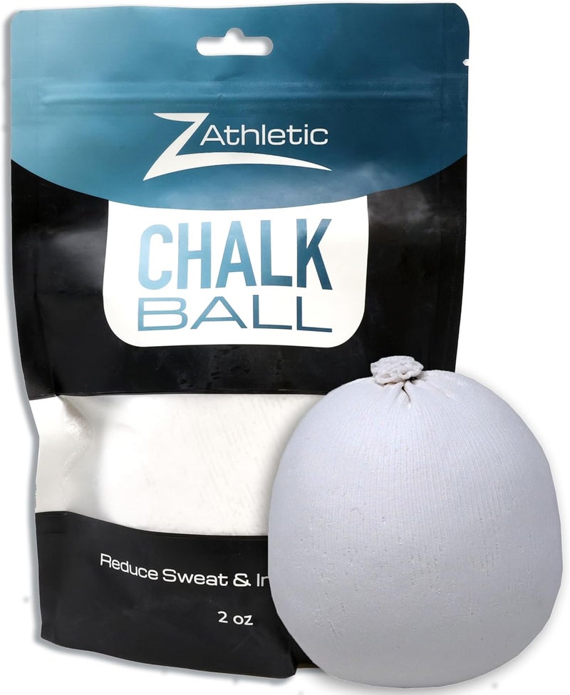 Z-Athletic Z Athletic Gym Chalk Ball - 2oz for Rock Climbing, Gymnastics, and Weightlifting - Image 1
