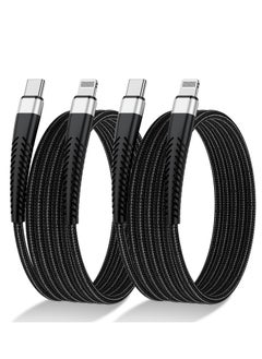 iPhone cable 2 pieces - black