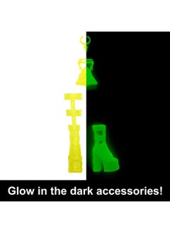 MONSTER HIGH Monster High ¢ Doll and Fashion Set, Frankie Stein ¢ Doll, Skulltimate Secrets ¢: Neon Frights ¢, Dress-Up Locker with 19+ Surprises  - Image 5