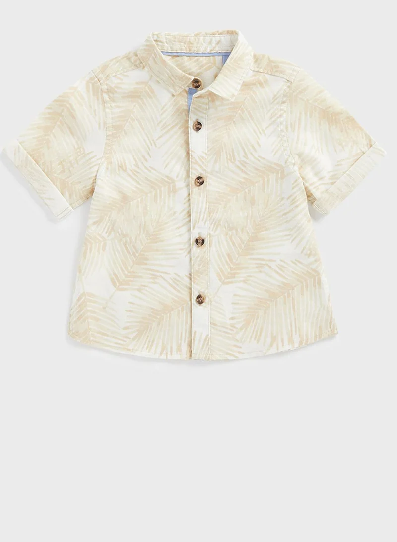 mothercare Kids Printed Shirt & Shorts Set