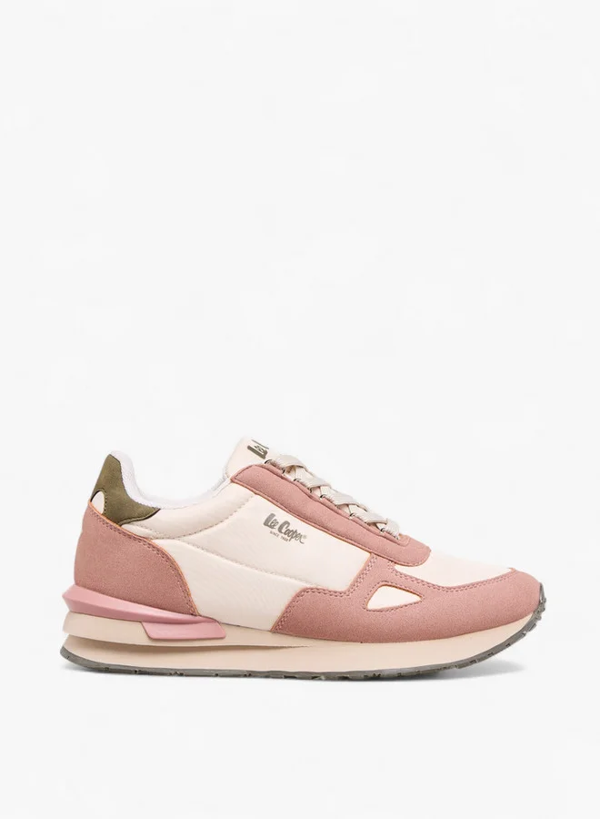 Lee Cooper Women's Panelled Lace-Up Sneakers