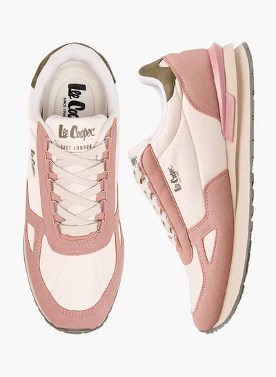 Lee Cooper Women's Panelled Lace-Up Sneakers