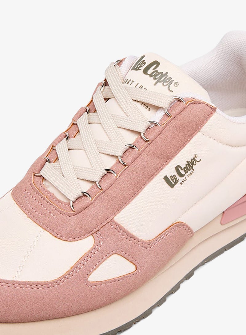 لي كوبر حذاء رياضي نسائي بأربطة مزين بالدانتيل - Image 4