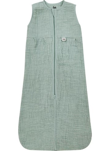 Owli Lovelayers 4 Layer Muslin Sleeping Bag Mint Green  - Image 1