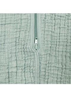 Owli Lovelayers 4 Layer Muslin Sleeping Bag Mint Green  - Image 5