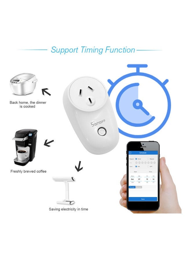 NIBEMINENT Wireless Remote Control Charging Adapter White - Image 3