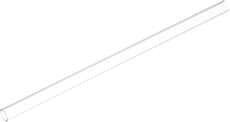 uxcell 2pcs Clear Rigid Tubing Pipe 12mm ID x 15mm OD 1Ft(305mm) Round Plastic Polycarbonate Tube - Image 1