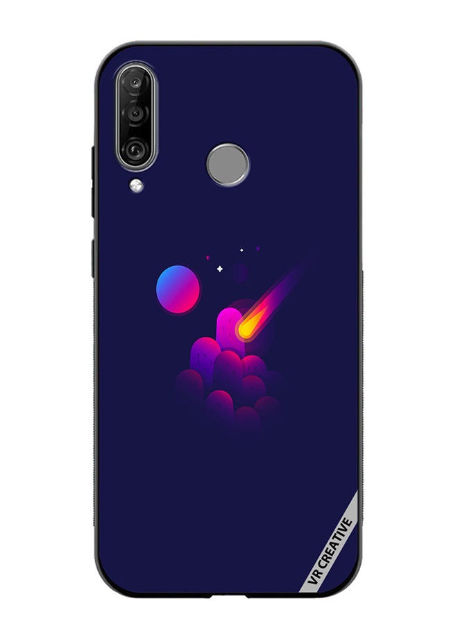 VR CREATIVE - Protective Case Cover For Huawei P30 Lite Space Minimalist Design Multicolour - Image 1