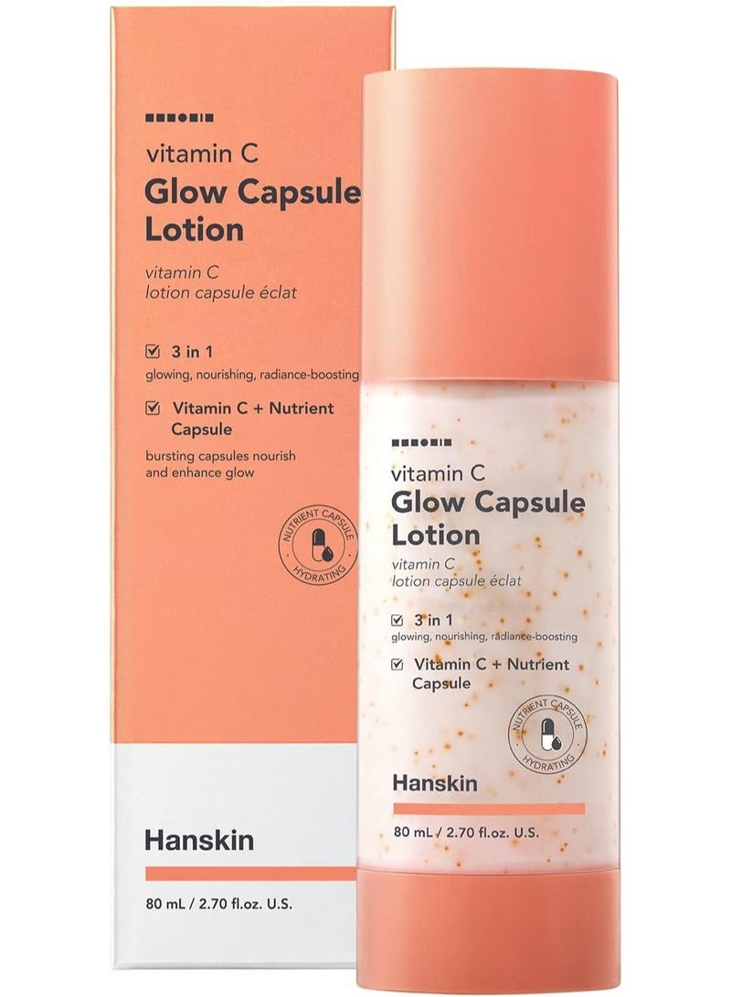 Hanskin Vitamin C Glow Capsule Lotion 80 Ml