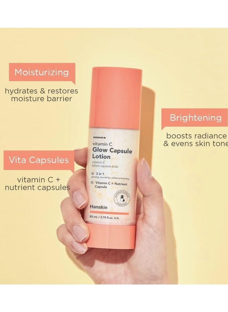 هانسكين Hanskin Vitamin C Glow Capsule Lotion 80 Ml