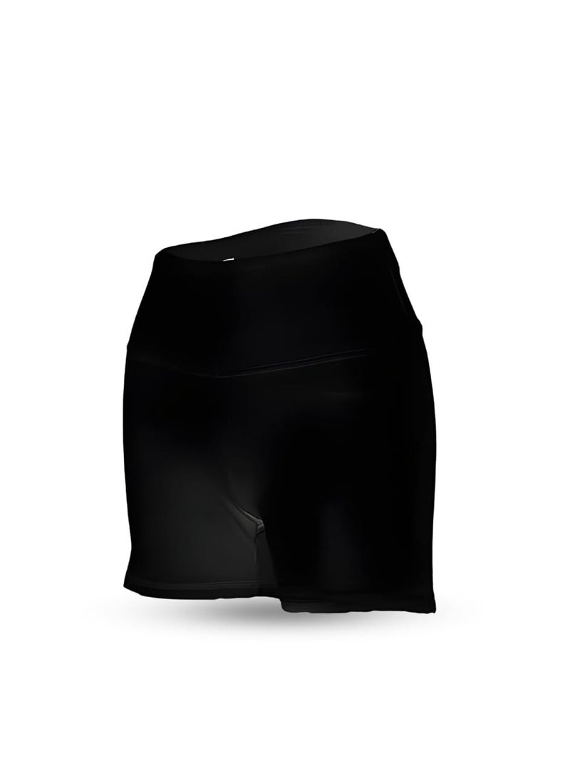 گریوِٹی فورس شورت يوغا نسائي بريميوم بخصر مرتفع من جرافيتي فورس – سريع الجفاف، خفيف الوزن، قابل للتمدد وجيد التهوية للتمارين والجيم - Image 1