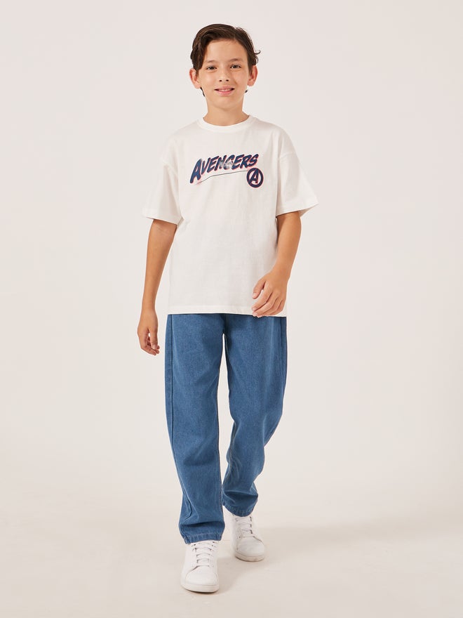 Styli Styli Light Blue Denim Jeans for Boys  - Image 2