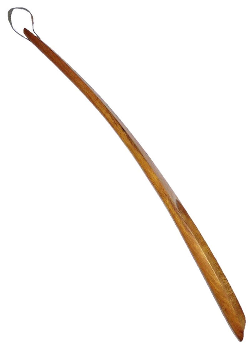 ARMAN SPOONS ROYALs Wooden Unisex Brown Shoe Horn - 17 inch - Image 1