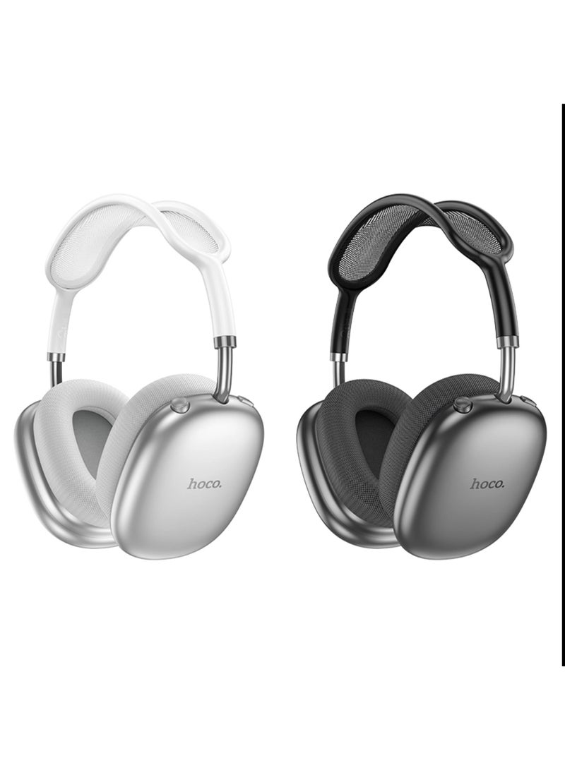 Hoco W55 Plus ANC Noise Reduction Bluetooth Headphones Deep space gray - Image 3