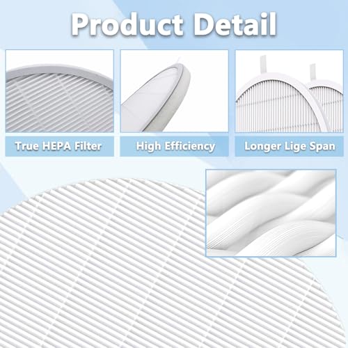 Mecefeno Nail Dust Collector Filter, Replacement Filters Compatible with MelodySusie Nail Dust Collectors Models SPro/XC320J Reusable Dust Filter for Nail Dust Vacuum Machine, Nail Salon, Home Use - 2 pack - Image 4