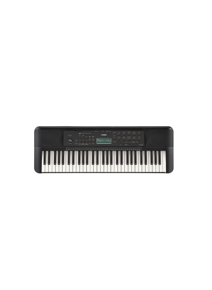 YAMAHA PSR E283 Keyboard Black  - Image 1