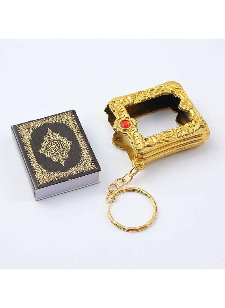 Mini Quran Keychain, Mini Islamic Key Chain for Women Men, Handbag Pendant Wallet Key Ring, Muslim Key Holder Accessories-Golden and silver for choice - pzsku/ZCB5EDA9E87270B99F247Z/45/_/1725517052/b602cc49-14c7-48ed-ad86-32c6bbe286ce