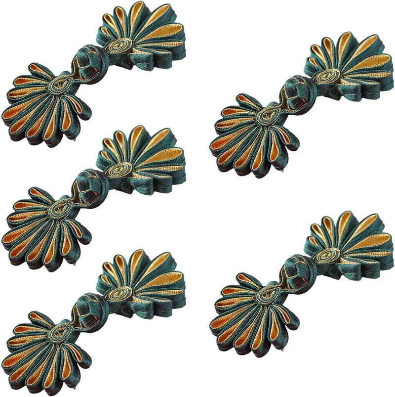 5 Pair Chinese Knots Button Cheongsam Closures Sewing Fasteners Cheongsam - Image 1