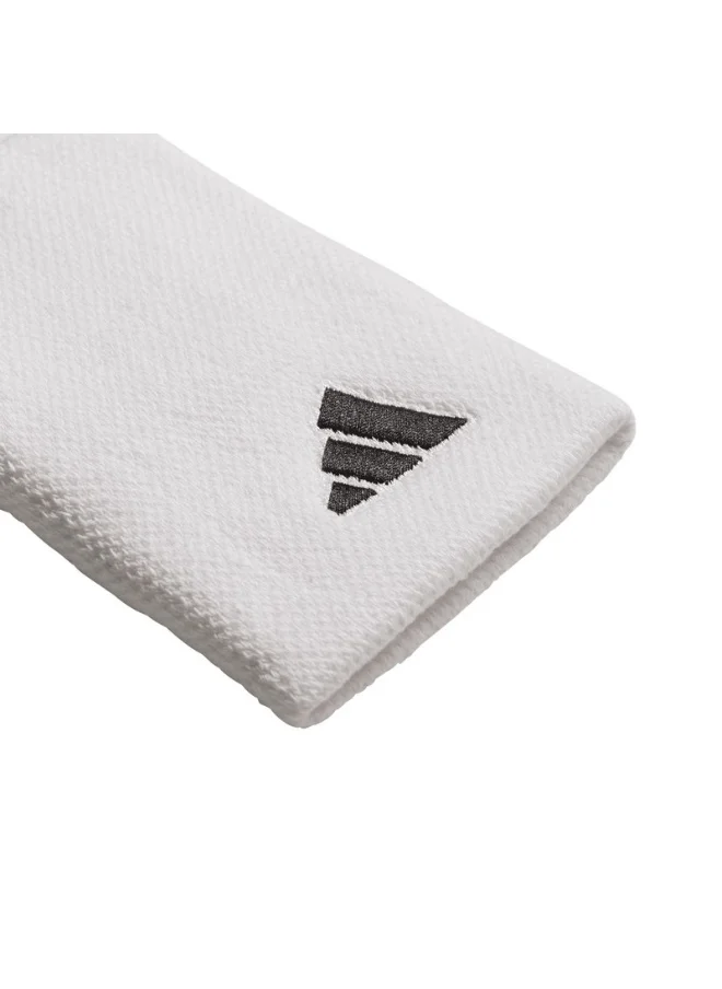 Adidas adidas TENNIS WB L White Tennis WRISTBAND for Unisex - OSFM
