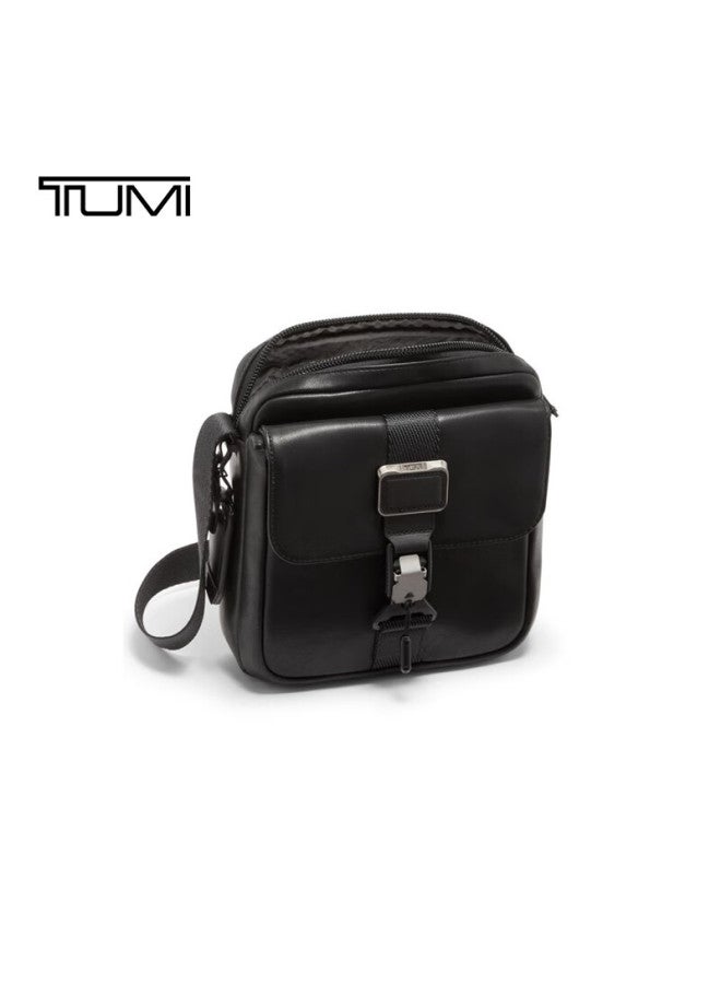 Tumi Alpha Bravo Stylish Minimalist Commuter Men's Shoulder Crossbody Bag 0932709dl Black Gift - Image 1