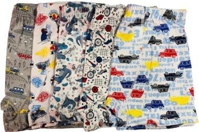 Tutku 0254 Boy Printed Patterned Boxer 6 Pieces  - Image 1