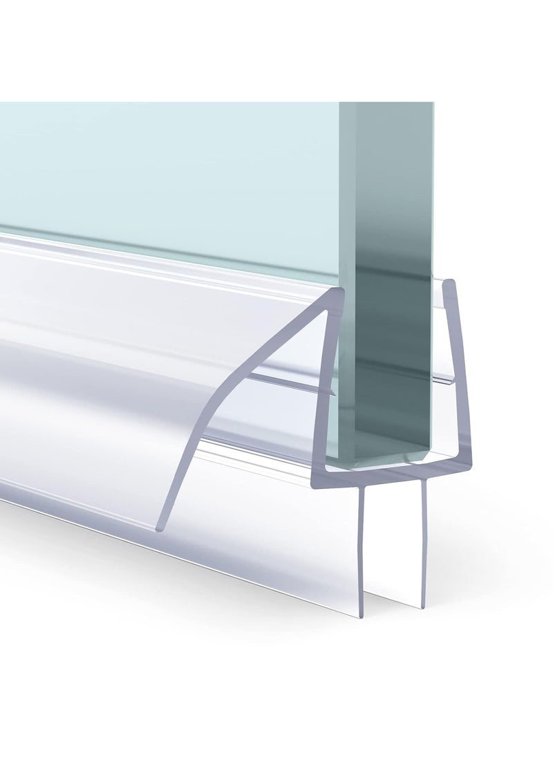 ABBASALI - Door Bottom Slide Threshold Waterproof Strip Weather Rubber Shower Door Seal - Image 1