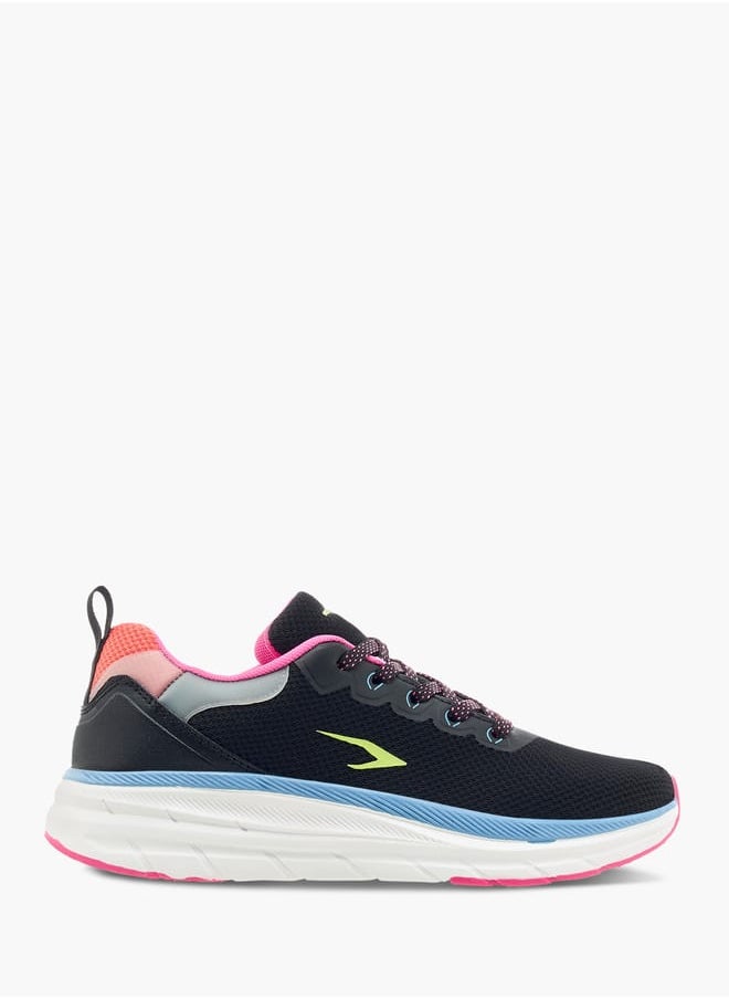 Dash Women Colourblock Sports Shoes with Lace-Up Closure  - Image 3