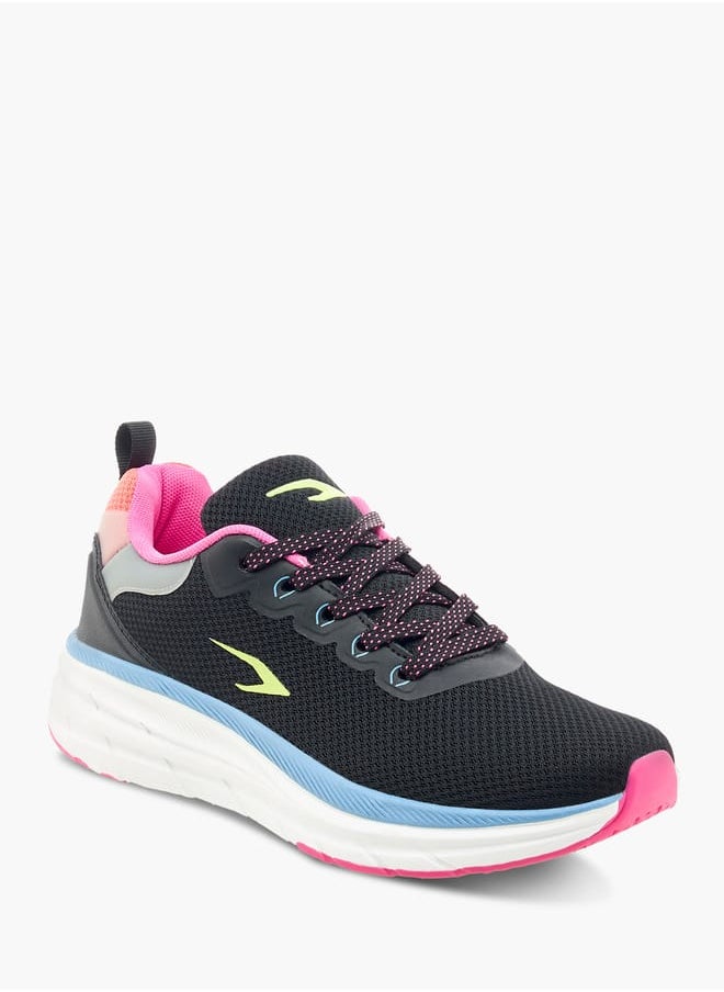 Dash Women Colourblock Sports Shoes with Lace-Up Closure  - Image 2