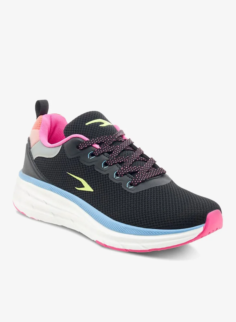 داش أحذية رياضية نسائية بألوان متداخلة مع رباط