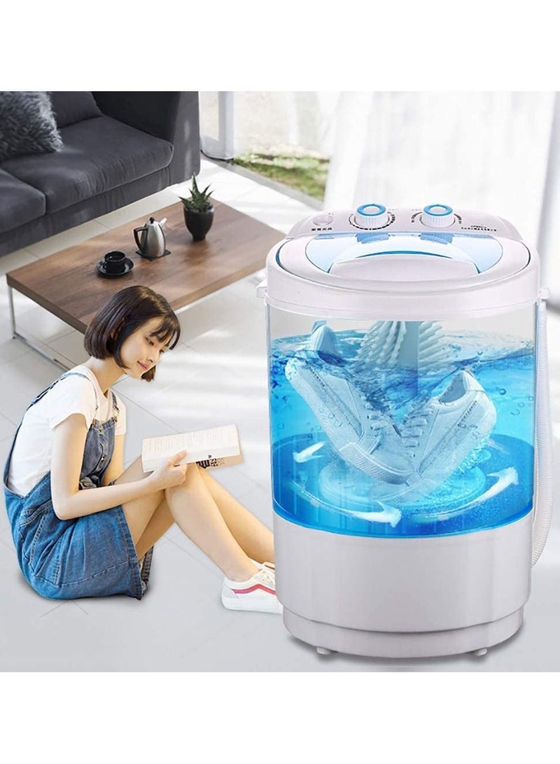 Mini Shoes Washer Blue-ray Bacteriostatic small Portable Washing Machine Shoes Washer and Dryer Mini Wash Machine for Shoes  - Image 2