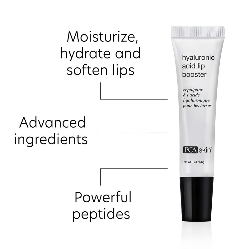 PCA SKIN سيروم تكبير الشفاه من PCA SKIN، معزز الشفاه بحمض الهيالورونيك للشفاه الممتلئة، يرطب على الفور ويقلل من الخطوط الدقيقة والتجاعيد، يساعد على زيادة حجم الشفاه، مرطب شفاه للنساء، 0.24 أونصة - Image 2