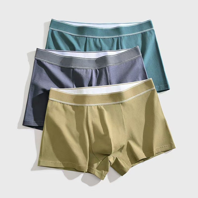 Summer Men'S Underwear Mid-Waist Boxer Briefs Breathable And Comfortable Men'S Adult Boxer Briefs - Image 2