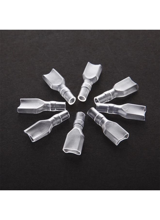 Generic - 500x 6.3mm Crimp Terminal Female Spade Connector + Case (500 pcs in one packaging, the price is for 500 pcs) - Image 1